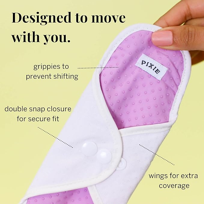 Pixie Organic Cotton Cloth Menstrual Pads - Image 3
