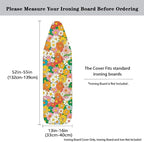 Hippie Flower Ironing Board Cover Christmas Full Size Scorch Resistant Padding - Image 5