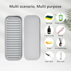 Silicone Sponge Holder 2 Pack, Dish Soap Holder - Image 7