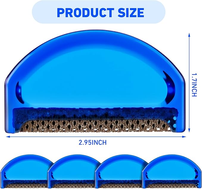 Boao 4 Pieces Sweater Combs to Remove Pilling Sweater Defuzzer Multi-Fabric - Image 2