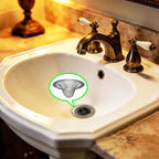 Bathroom Sink Strainer, Little Drain Mesh, RV and Lavatory Sink Drain Strainer - Image 5