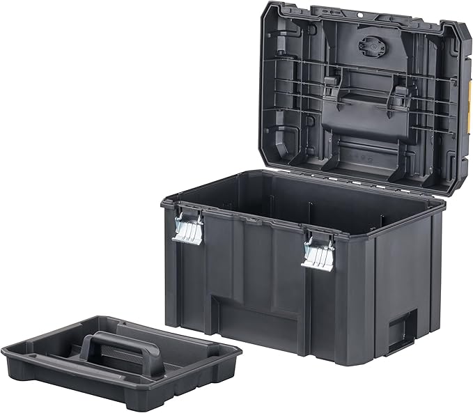 DEWALT TSTAK Tool Box, Extra Large Design, Removable Tray - Image 6