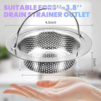 2 Pack Kitchen Sink Drain Strainer - Image 5