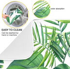 Tropical Palm Leaves Dish Drying Mat - Image 4