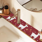 Kitchen Sink Splash Guard 1 PC 30 Inch Sink Faucet Mat Splash Guard - Image 7