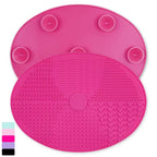 Makeup Brush Cleaner Mat Silicone Brush Cleaning Mat Big Size Make Up Brush by RANPHYKX