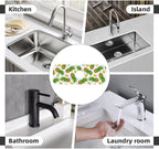 Pineapple Summer Pineapples Kitchen Sink Splash Guard Faucet Mat Super - Image 7