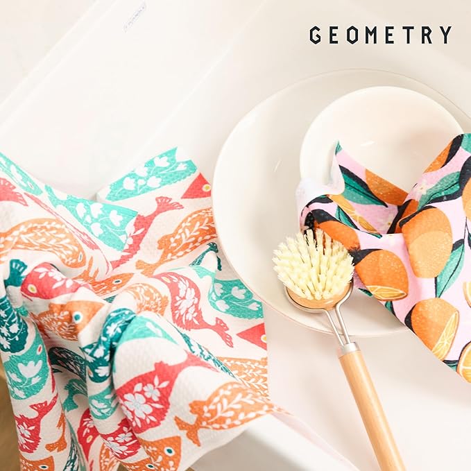 GEOMETRY Kitchen Dish Cloths - Image 8