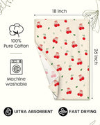 Flour Sack Kitchen Towels Set of 2-18x26 Cotton Dish Towels - Image 5