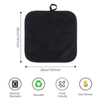 SINLAND Microfiber Facial Cloths Fast Drying Washcloth 8inch x 8inch Absorbent - Image 2