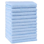 HOMEXCEL Baby Washcloths 12 Pack-Microfiber Coral Fleece Baby Bath Face Towel 7 by HOMEXCEL