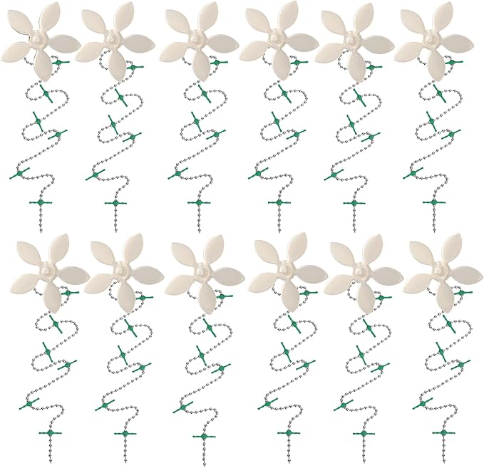​DrainWig Shower Drain Hair Catcher – Disposable White Flower – No-Touch Hair by DrainWig