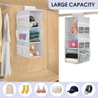 PetsHome 3-Shelf Hanging Closet Organizer, Space Saver, Closet Hanging Storage - Image 5