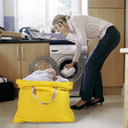 Cotton Canvas Laundry Bag with Handles & Drawstring Straps, Heavy Duty Extra - Image 6