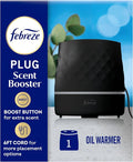 Febreze Plug Scent Booster in Black, Continuous Scent Device Oil Diffuser by Febreze