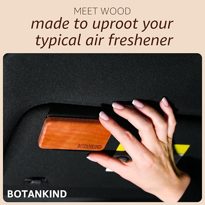 Car Air Freshener- Original Wood Air Freshener-Car Odor Eliminator - Image 3