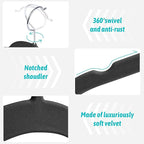 Premium Velvet Hangers 50 Pack - Image 2