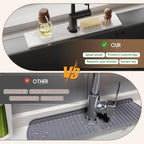 Faucet Mat for Kitchen Sink, Diatomite Quick Drying Tray, 20 Inch Kitchen Sink - Image 6