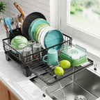 Swedecor Extendable Dish Drying Rack by Swedecor