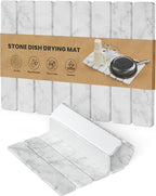 Stone Drying Mat for Kitchen Counter by CHROMECLUB