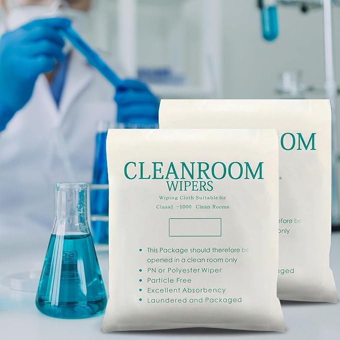 Cleanroom Cloth Wipes 9"x9" Microfiber Lint Free Cloth Disposable Clean Cloths - Image 6