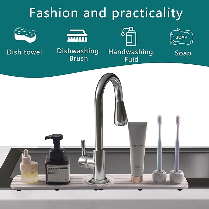Faucet Mat for Kitchen Sink - Image 2