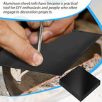 150 Packs Aluminum Metal Crafts DIY Foil 6 Inch x 6 Inch x 0.07 mm Thick - Image 5