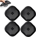 4 Pieces Shower Drain Hair Catcher Bathtub Stopper Home Drain Protectors Drain by Philbinden
