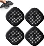 4 Pieces Shower Drain Hair Catcher Bathtub Stopper Home Drain Protectors Drain by Philbinden