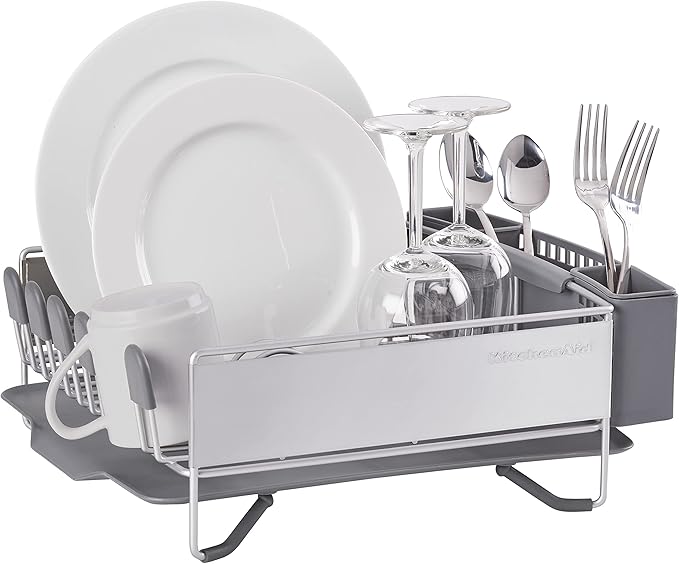 KitchenAid Compact Space Saving, Dish Rack - Image 2