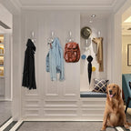 IBosins 14 Pack Big Triple Coat Hooks Wall Mounted - Image 4