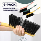 6 Pcs 17'' Hand Broom Brush Dust Brushes Soft Bristle Cleaning Brushes Handheld - Image 4