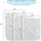 GOGOODA Delicates Laundry Bags, Fine Mesh Wash Bag - Image 4
