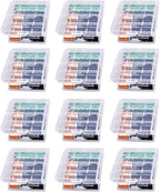 KEEPOW 12 Pcs AA/AAA Battery Storage Case Holder Box - Image 7
