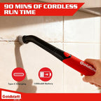 Goldblatt Cordless Electric Spin Scrubber 18-Piece Kit, Power Scrubber - Image 5