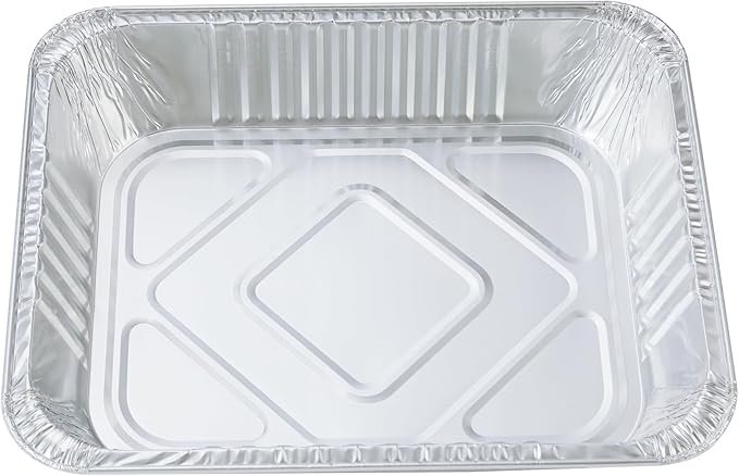 Aluminum Pans 9x13 Disposable Foil Pans Half Size Deep Steam Table Pans Heavy - Image 4