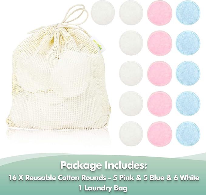 Wegreeco Reusable Cotton Rounds - Image 2