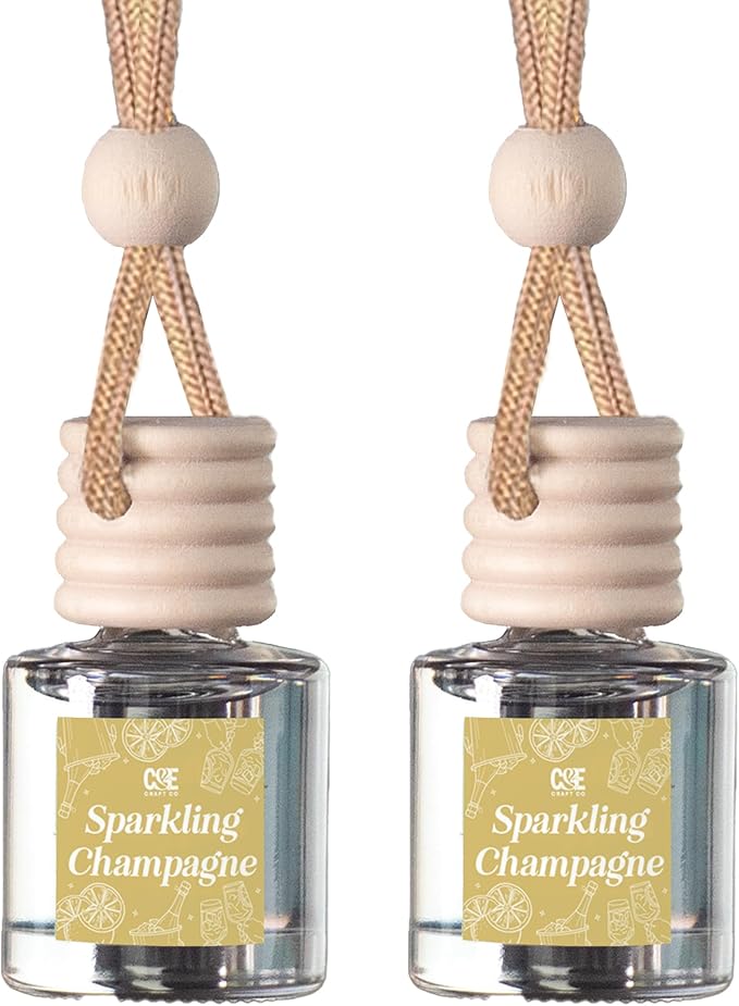 C&E Craft Co Hanging Car Air Freshener Diffuser 2 Pack, Long Lasting Fragrance by CECraftCompany