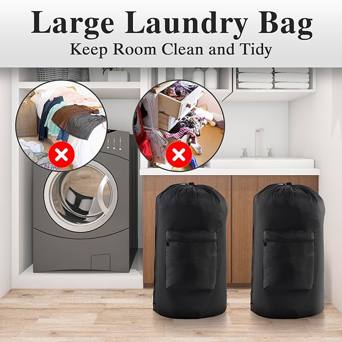 OTraki Laundry Bag Backpack, Large Travel Laundry Bags - Image 8