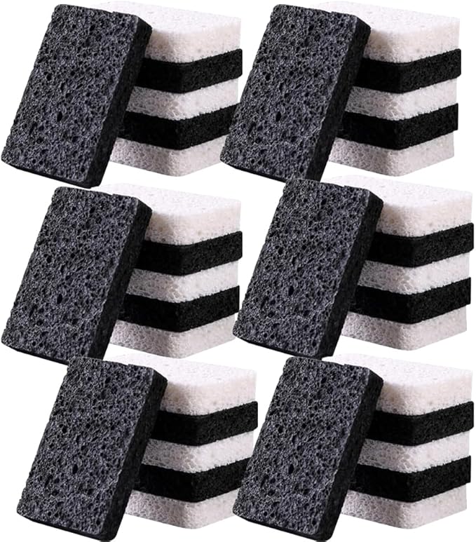 36 - Pack Non-Scratch Scrub Sponges - Sponges by Mainlyrunmakeupsuppliers