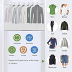 Hanging Garment Bags 12 Piece Set - Image 3