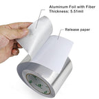 BOMEI PACK Adhesive Aluminum Foil Heat Shield Tape Barrier 4in x 66ft, - Image 5