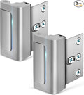 Home Security Door Lock, 2 Pack Childproof Door Reinforcement Lock by EverPlus