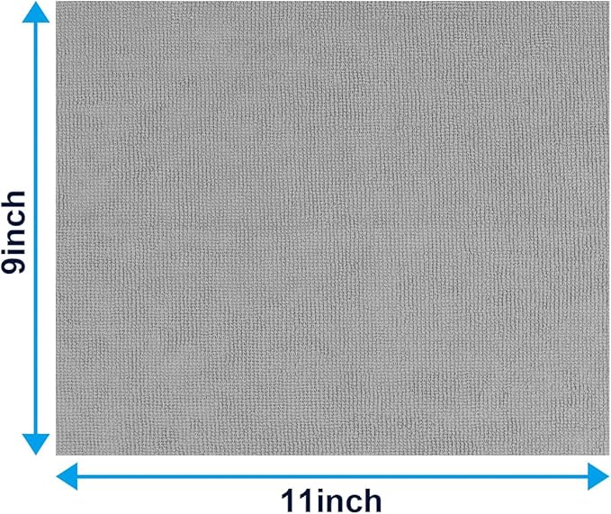 GLIMGLINT Microfiber Cleaning Cloth, 100 Pack Cleaning Rags, Ultra Absorbent - Image 5