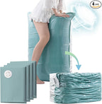 TAILI Vacuum Storage Bags 4 Pack, Jumbo Cube, Vacuum Seal Bags by TAILI
