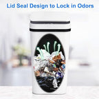Bathroom Trash Cans with Lid 2 Pack 2.2 Gallon Touchless Automatic Motion - Image 4