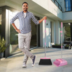 kelamayi Broom and Dustpan Set for Home, Indoor&Outdoor Sweeping, Stand Up - Image 8