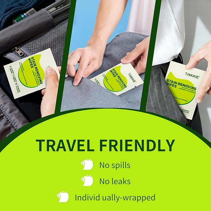 200 Pack Stain Remover Wipes for Clothes & Fabric – Instant Clothing Stain - Image 5
