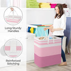 StorageRight Large Collapsible Laundry Basket Hamper - Image 4