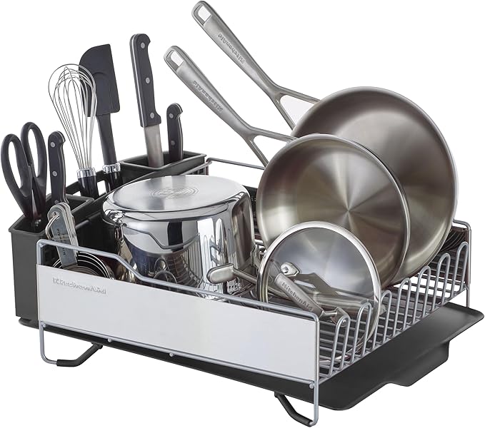 KitchenAid Large Capacity Full Size Rust Resistant Dish Rack by KitchenAid